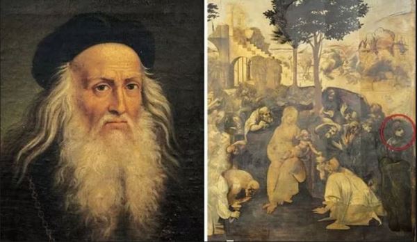 Леонардо да Винчи в молодости: эксперты увидели автопортрет художника на одной из картин
